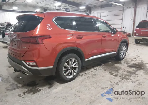 2020 Hyundai Santa Fe Sel z USA, uszkodzony, nr VIN 5NMS3CAD7LH207394